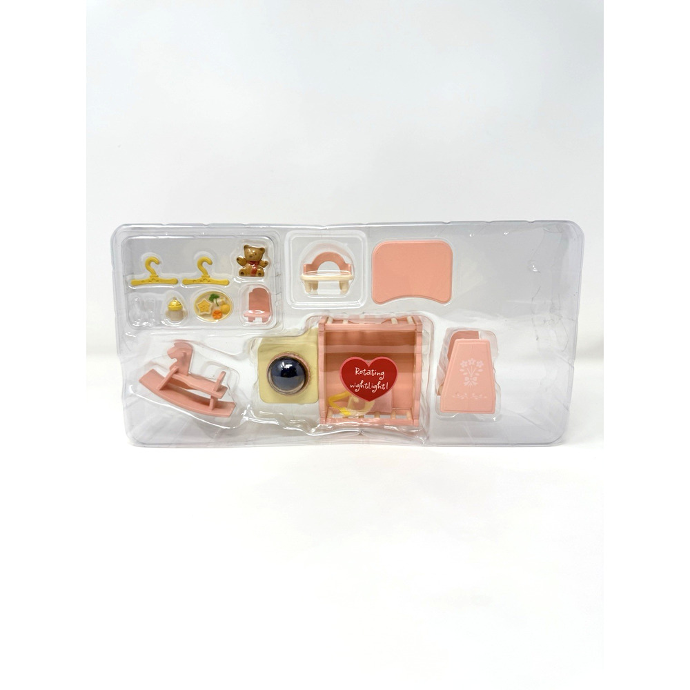 Calico Critters Sylvanian Families Nightlight Nursery Set Incomplete